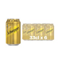 Schweppes Pineapple Can (33cl x 6)